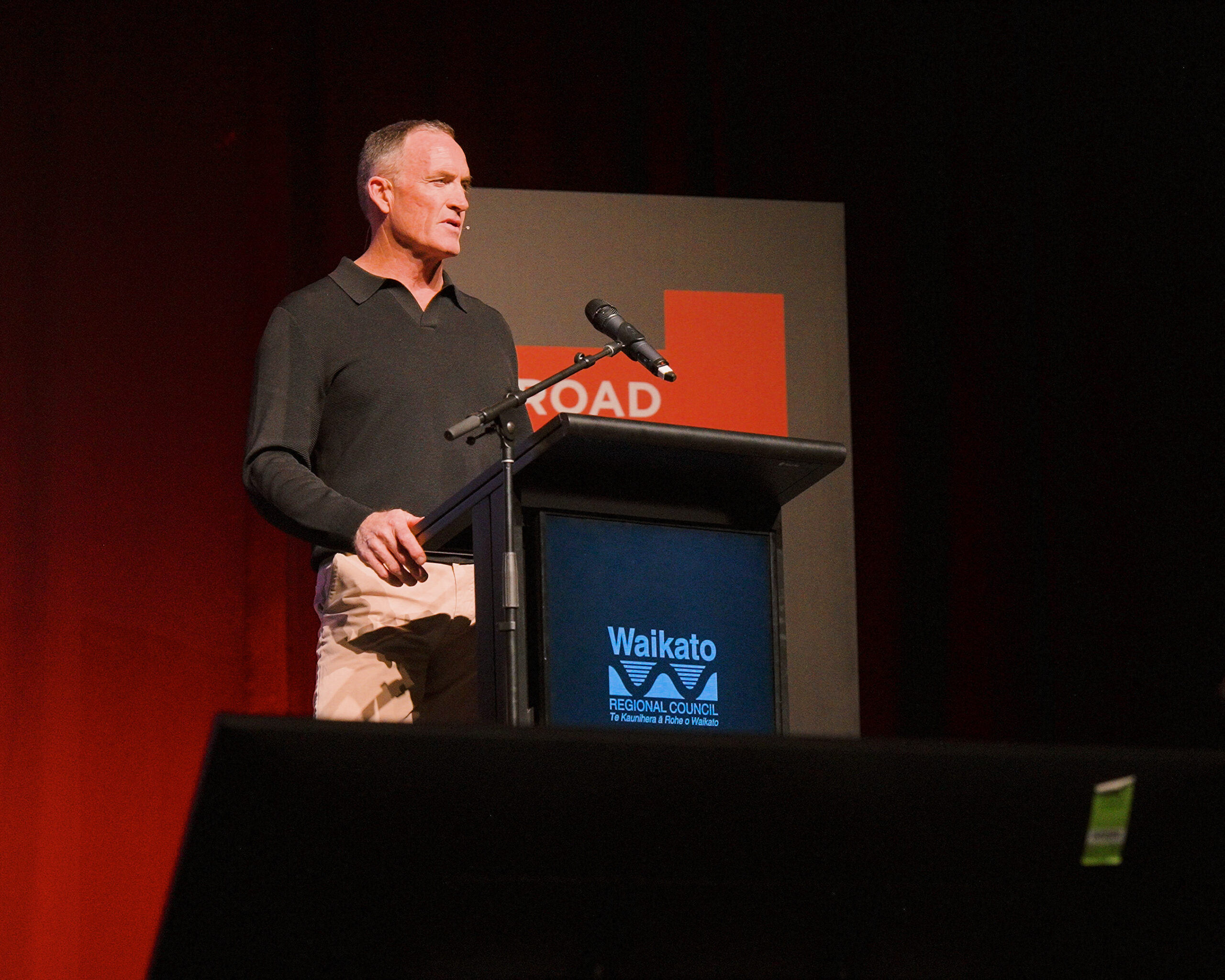 Mark Law, CEO of Kahu NZ presenting at EROAD Fleet Days 2026